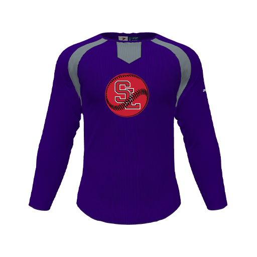 [CUS-DFW-PULL-FLC-CNK-LSL-PUR-YS-LOGO1] Pullover (Youth S, Purple, Logo 1)