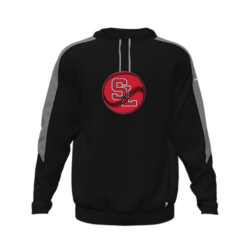 [CUS-DFW-HOOD-FLC-LSL-BLK-YXS-LOGO1] Hoodie (Youth XS, Black, Logo 1)