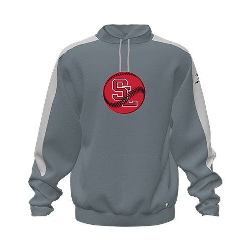 [CUS-DFW-HOOD-FLC-LSL-GRY-YXS-LOGO1] Hoodie (Youth XS, Gray, Logo 1)